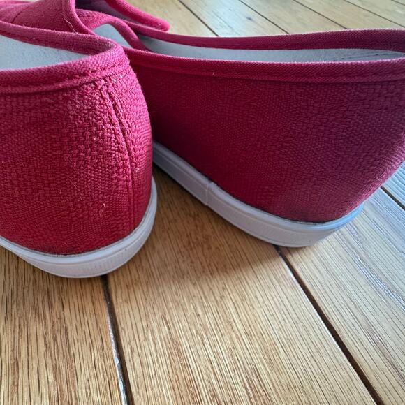 Vintage Women’s Red Canvas Grasshoppers by Keds Size 8 1/2 - Picture 6 of 12